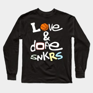 Love & Dope Sneakers (Green S) Long Sleeve T-Shirt